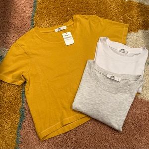 COTTON ON 3 Boxy Crop Tee